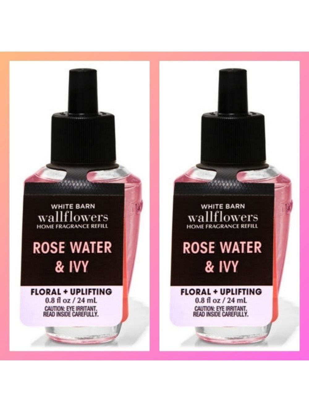 Rose Water and Ivy Wallflowers Refills 2 Piece